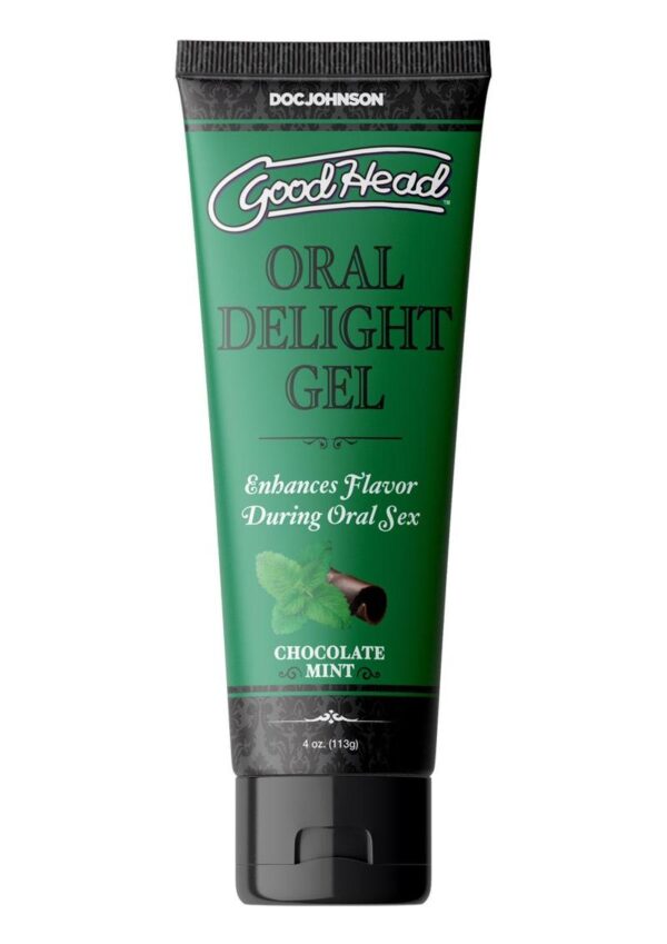 GoodHead Oral Delight Gel Flavored Chocolate Mint 4oz - Bulk