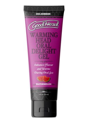 GoodHead Warming Head Oral Delight Gel Flavored Watermelon 4oz