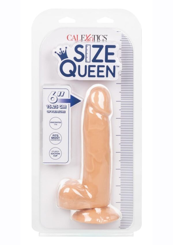 Size Queen Dildo - 6in - Vanilla