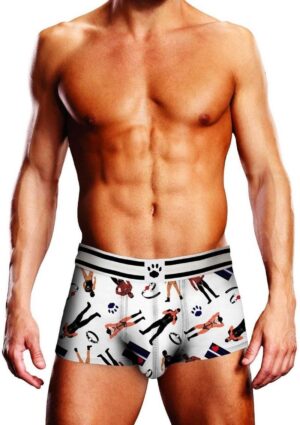 Prowler Leather Pride Trunk - XSmall - White/Black