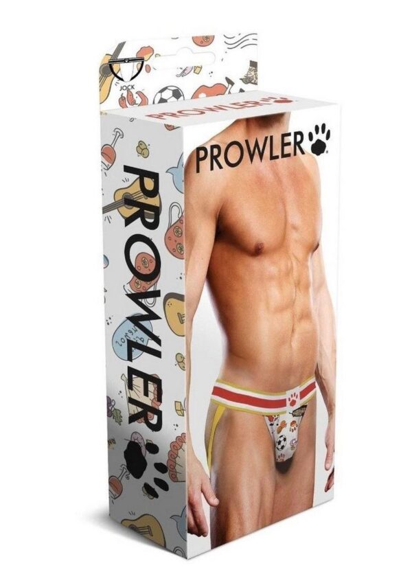 Prowler Barcelona Jock - XSmall - White/Multicolor