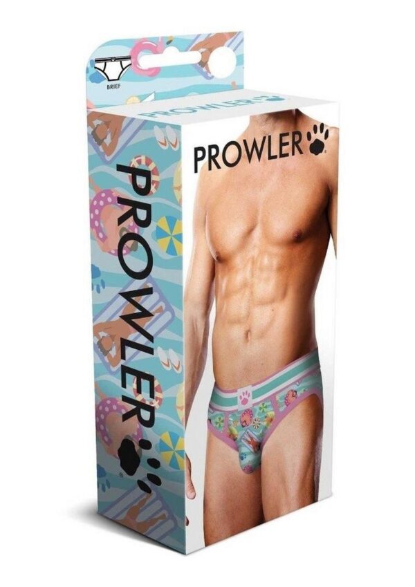 Prowler Swimming Brief - XSmall - Blue/Multicolor