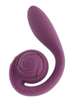 Gender X Poseable You Rechargeable Silicone Vibrating Dildo - Purple