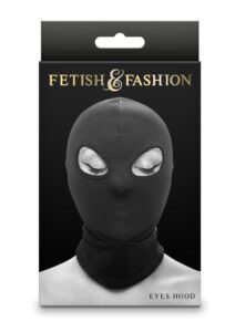 Fetish and Fashion Eyes Hood - Black