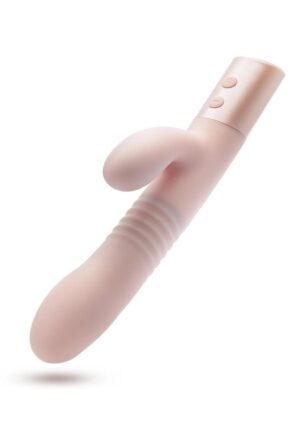 Blush Collection Fraya Rechargeable Silicone Rabbit Vibrator - Pink