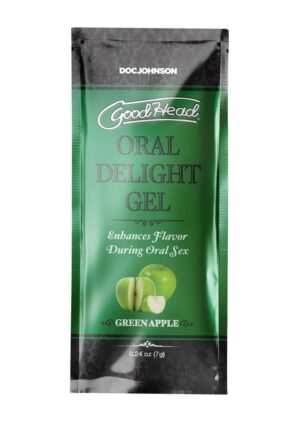 GoodHead Oral Delight Gel .24oz Bulk (48 Pieces) - Green Apple