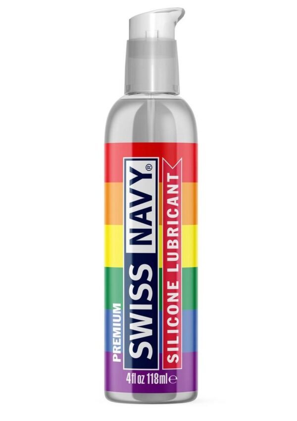 Swiss Navy Silicone Lubricant Pride Edition 4oz/118ml