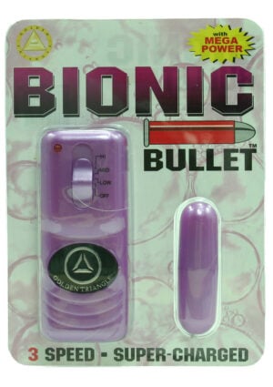 Bionic Bullet Slim 3 Speed Supercharged with Remote  - Purple