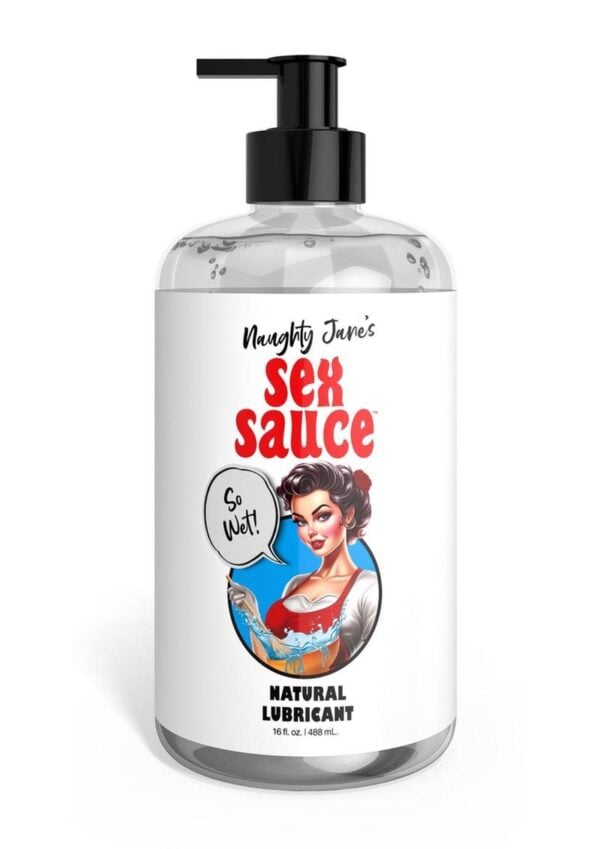 Naughty Jane`s Sex Sauce Natural Lubricant 16oz