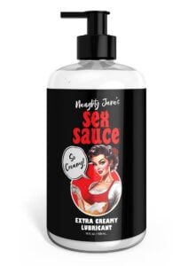 Naughty Jane`s Sex Sauce Extra Creamy Lubricant 16oz