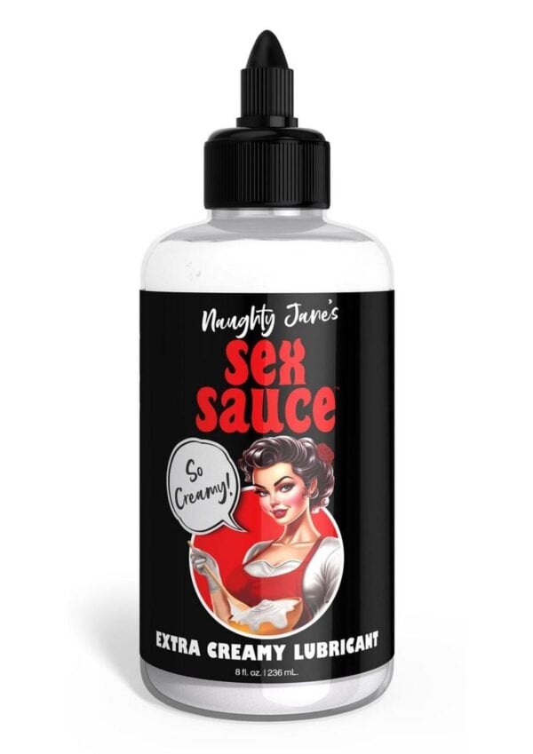 Naughty Jane`s Sex Sauce Extra Creamy Lubricant 8oz