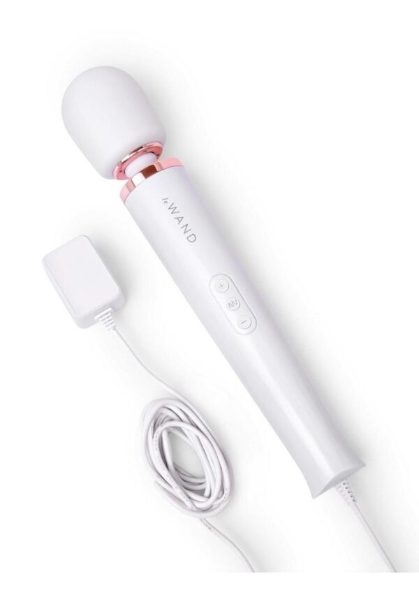 Le Wand Plug-in Massager - Sky White