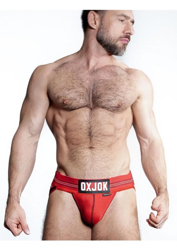 Slingjock Slider Jock Strap - Red Hot - Large