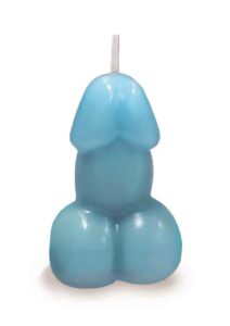 Eden`s Candle Vanilla Scented Penis - Blue