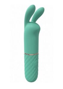 LoveLine Dona Mini Rabbit Silicone Rechargeable Vibrator - Green