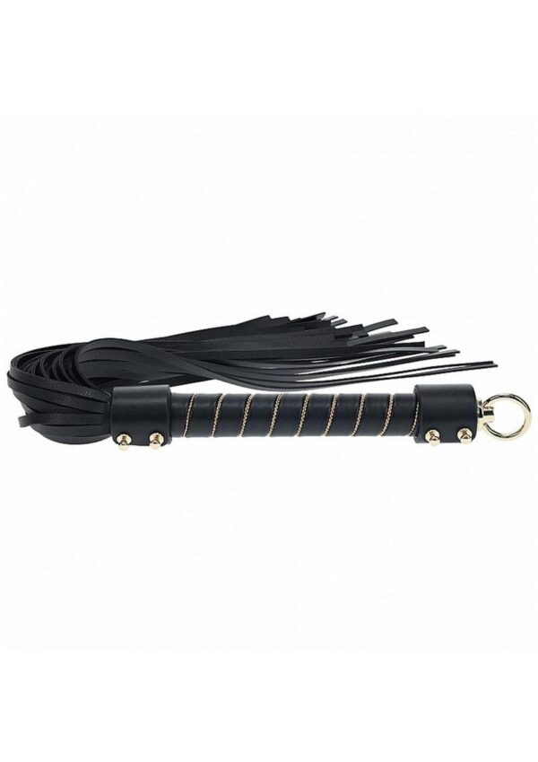 Ouch! NY Collection Flogger - Black