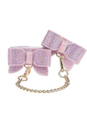 Ouch! Paris Collection Leg Cuffs - Pink