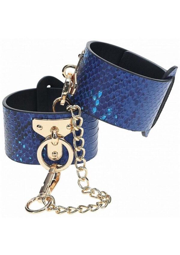 Ouch! Florence Collection Handcuffs - Blue