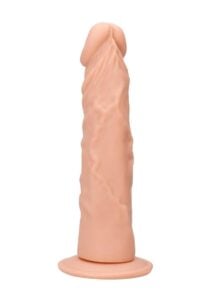 RealRock Skin Realistic Dildo without Balls 7in - Vanilla