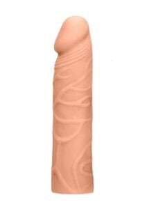 RealRock Skin Penis Extender 7in - Vanilla