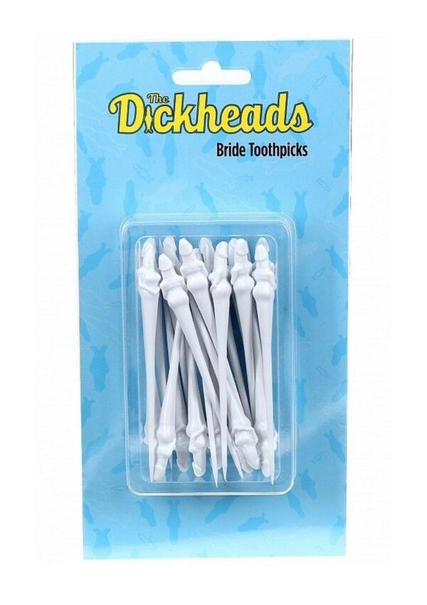 S-Line The Dickheads Bride Toothpicks - Vanilla