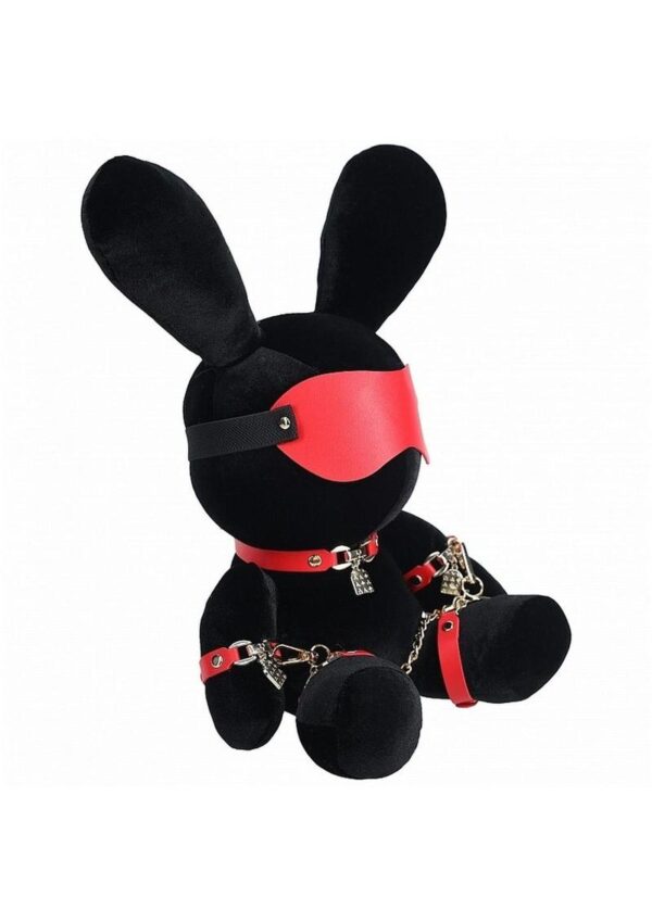 S-Line Rabbit Bondage Velvet - Large - Black