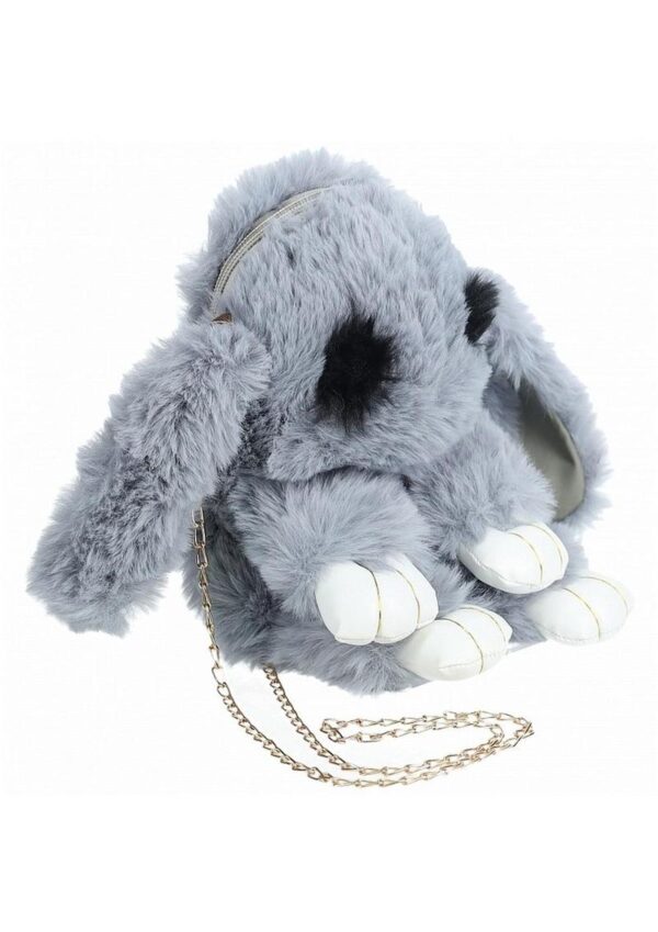 S-Line Bunny Eyebrows Bag - Grey