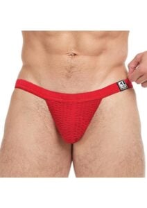 Goal Line Low Rise Jockstrap - Small/Medium - Red