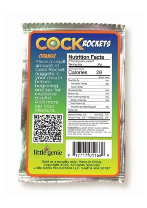 Cock Rockets Oral Sex Candy - Orange