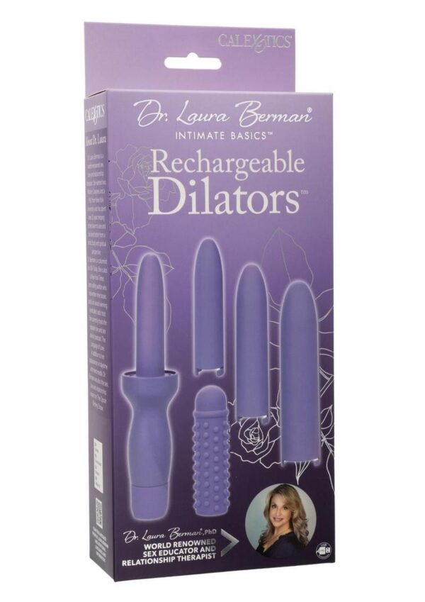 Dr. Laura Berman Rechargeable Dilators (Set of 4) - Purple