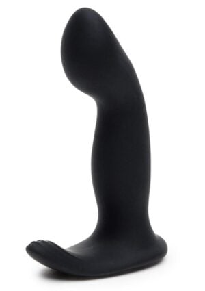 Fifty Shades of Grey Sensation Rechargeable Silicone P-Spot Vibrator - Black