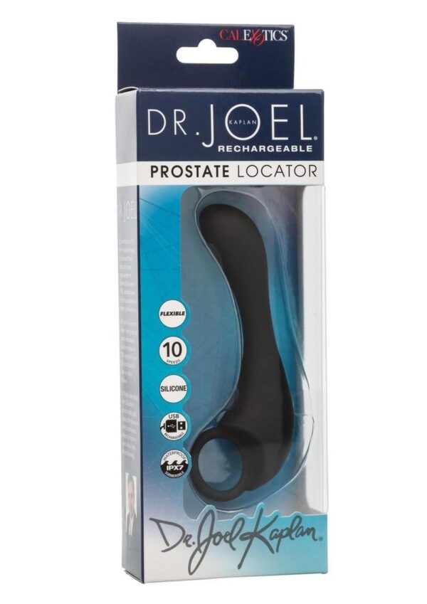 Dr. Joel Kaplan Rechargeable Silicone Prostate Locator - Black