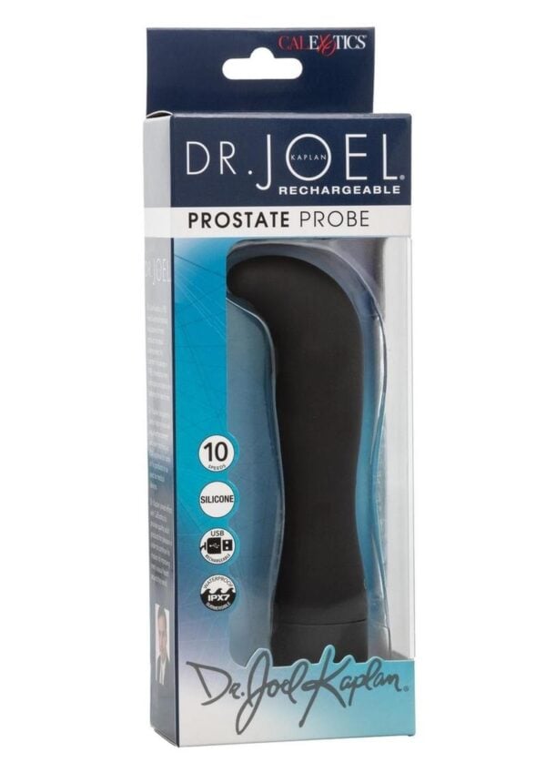 Dr. Joel Kaplan Rechargeable Silicone Prostate Probe - Black