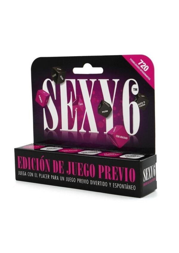 Sexy 6 Foreplay Edition Dice Game (Spanish)