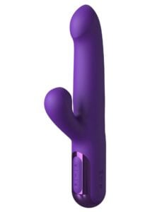 Fantasy for Her Super Sonix Rechargeable Silicone Rabbit Vibrator - Purple