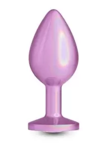 Rear Assets Anal Plug - Medium - Iridescent Pink