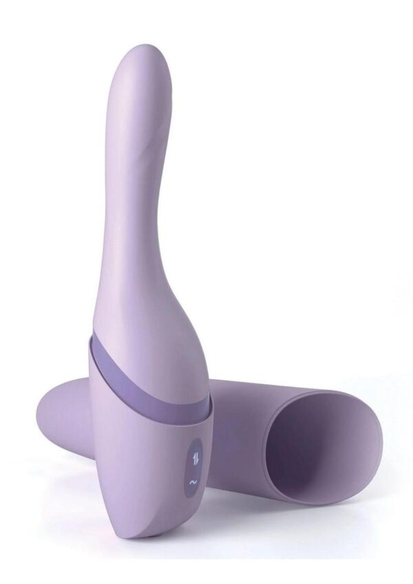 JimmyJane Hello Bang Rechargeable Silicone Thrusting Vibrator - Lavender