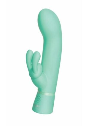 The Rabbit Company The Travel Rabbit Rechargeable Silicone Vibrator - Aqua