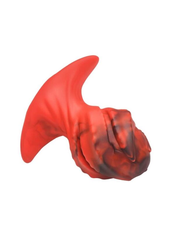 Creature Cocks Dragonspawn Silicone Butt Plug - Medium - Red