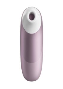 Womanizer Pro Rechargeable Silicone Air Pulse Clitoral Vibrator - Lavender/White