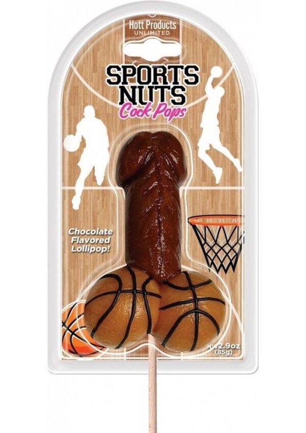 Sports Nuts Cock Pop Basketballs - Chocolate