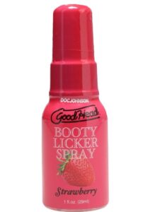 GoodHead Booty Licker Spray - Strawberry 1oz