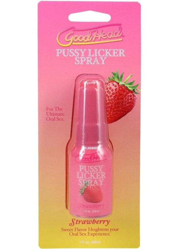 GoodHead Pussy Licker Spray - Strawberry 1oz