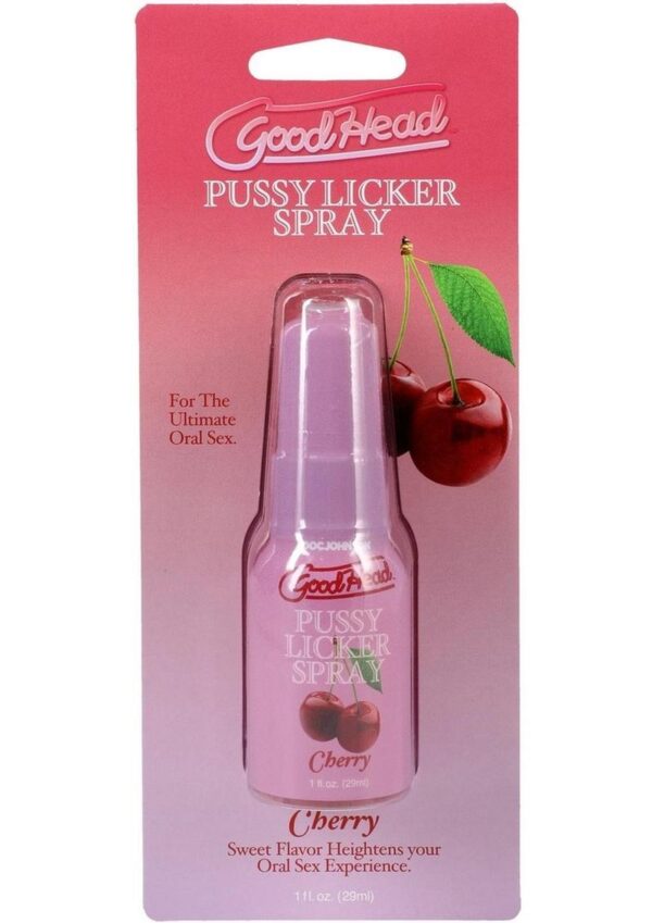 GoodHead Pussy Licker Spray - Cherry 1oz