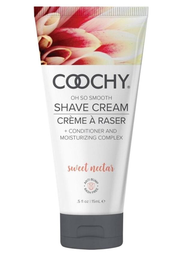 Coochy Shave Cream Sweet Nectar .5oz Sampler Tube