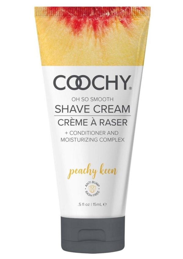 Coochy Shave Cream Peachy Keen .5oz Sampler Tube