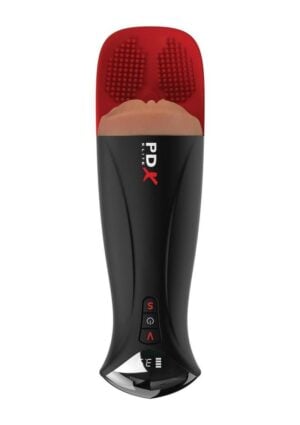 PDX Elite Fuck-O-Matic Pro XL Rechargeable Masturbator - Caramel