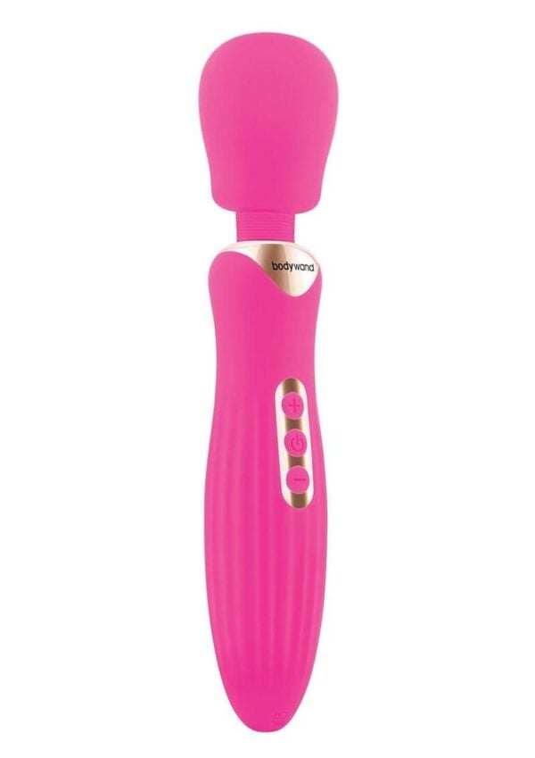 Bodywand Rumble Rechargeable Wand 10in - Hot Pink