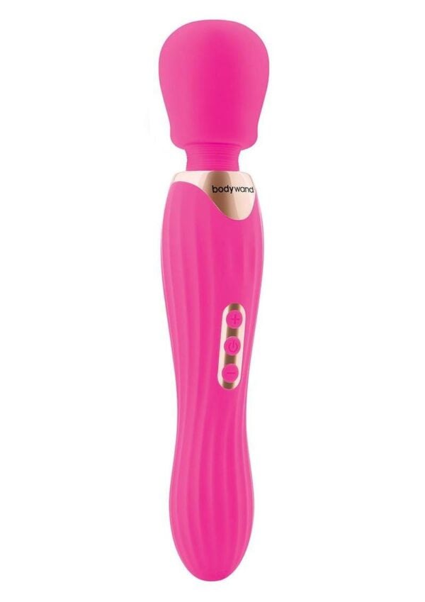 Bodywand Rumble Rechargeable Wand 12in - Hot Pink