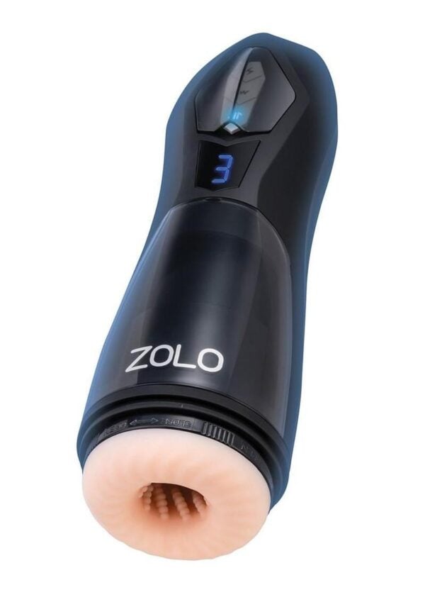 Zolo Lift Off Rechargeable Stroker - Black